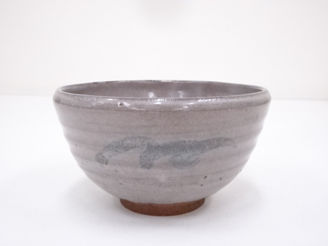 JAPANESE TEA CEREMONY / KYO WARE TEA BOWL CHAWAN / 
